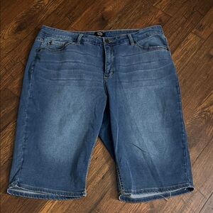 Jones New York Women's Blue Jean Shorts